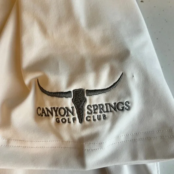 Cutter & Buck Men’s Drytec 50+ Sun Protection White Golf Polo Shirt Size L - Picture 4 of 7